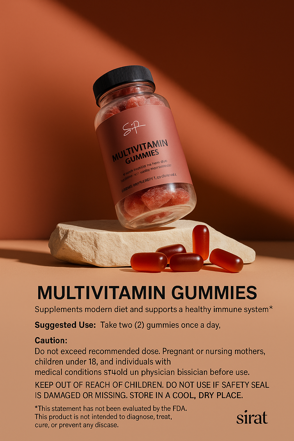 Multivitamin Bear Gummies (Adult)