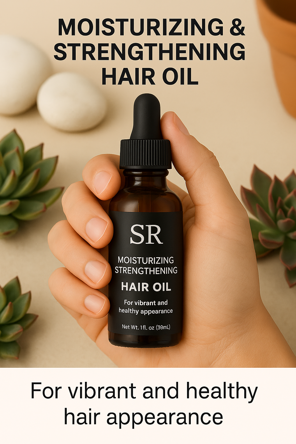Moisturizing and Strengthening Hair Oil