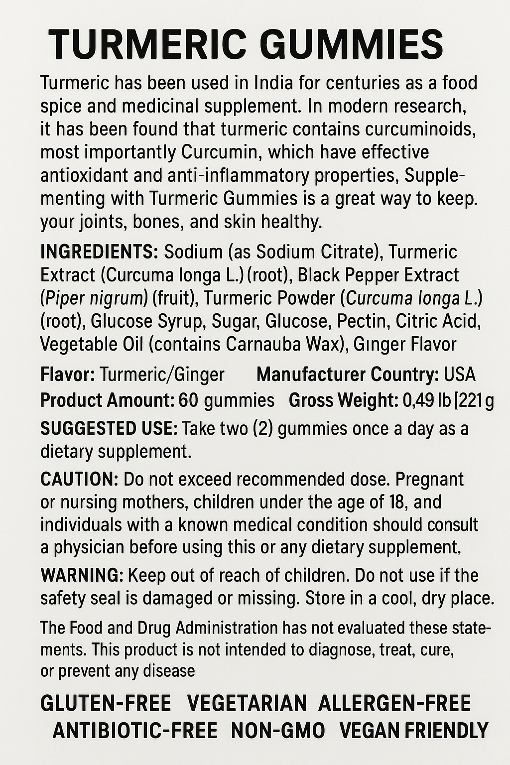 Turmeric Gummies